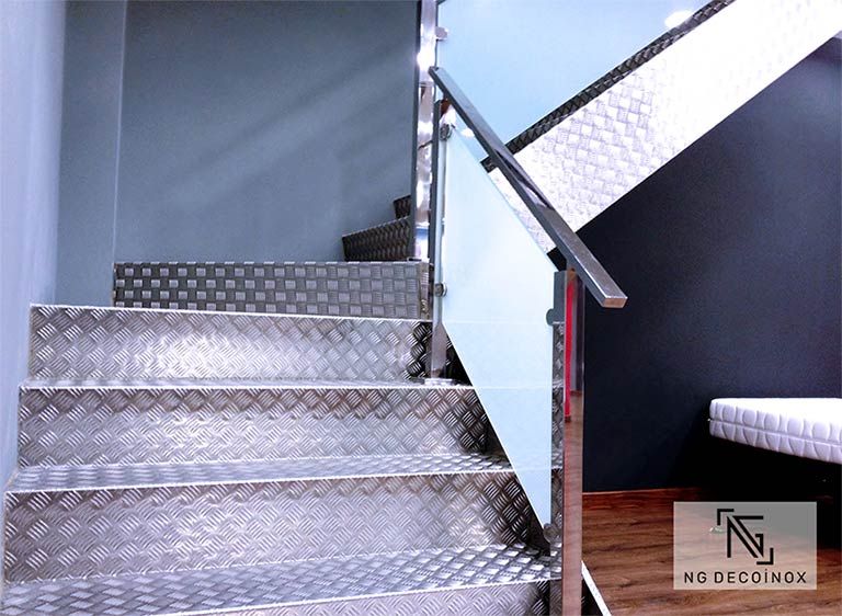 escaleras aluminio palillo